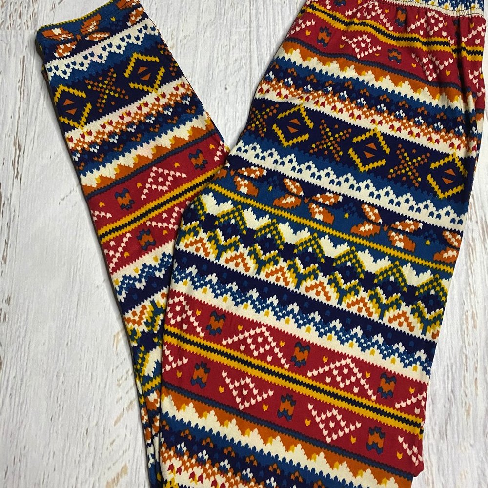 NWT Agnes & Dora Knit Printed Legging
